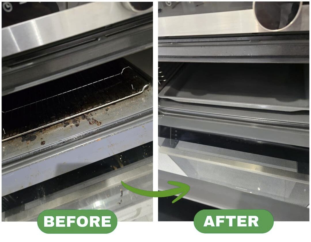 Oven & grill clean: before and after by FreshEnd